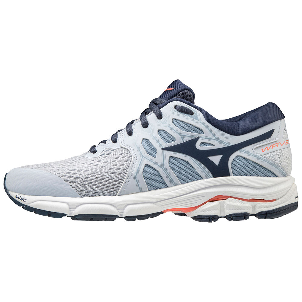 Womens Mizuno Wave Equate 4 Running Shoes Indigo/Coral Philippines (SVMWPB406)